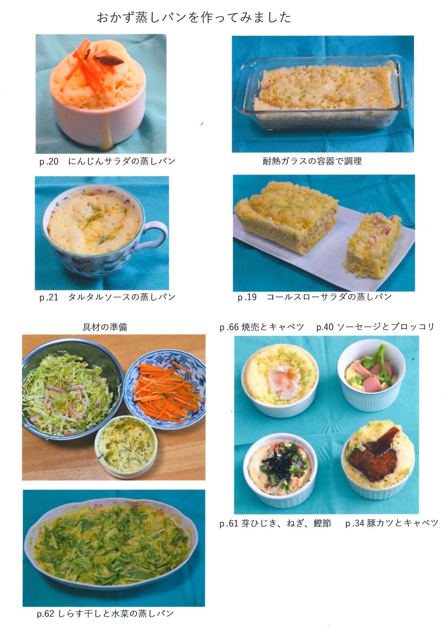 おかず蒸しパン おかず蒸しパン