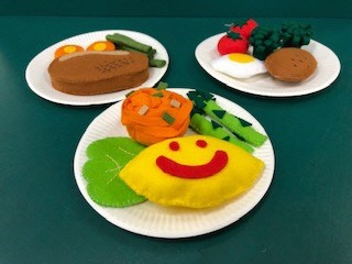 たべものいっぱい フェルト たべものいっぱい フェルト