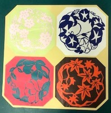 七十二候の切り紙 七十二候の切り紙