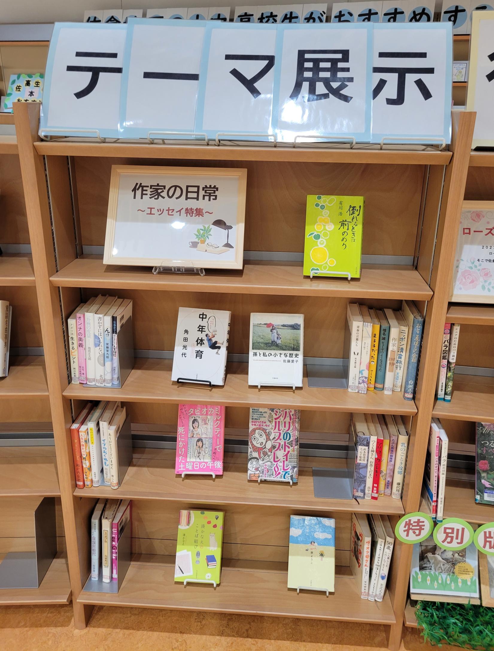 テーマ展示作家の日常