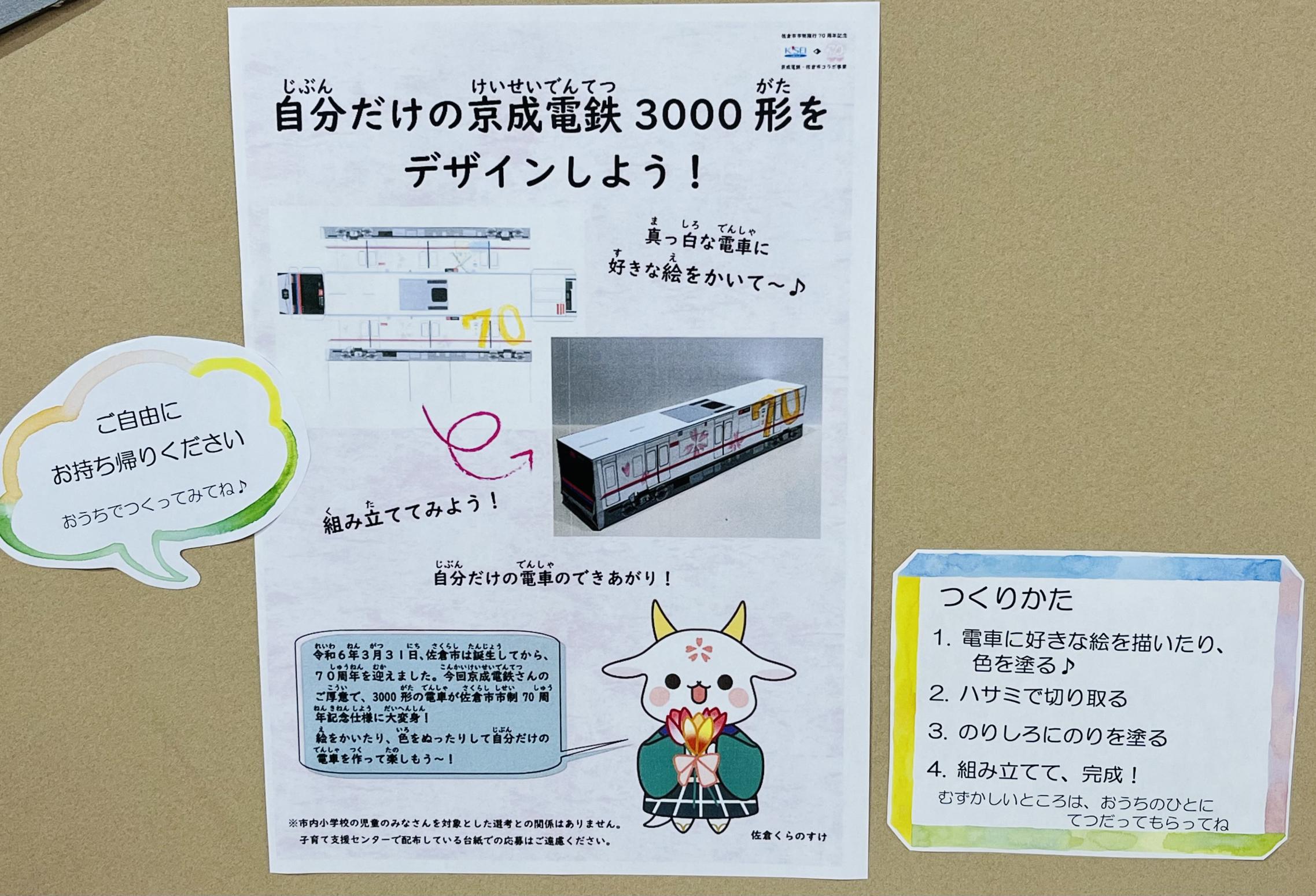 京成電鉄コラボ事業の説明写真