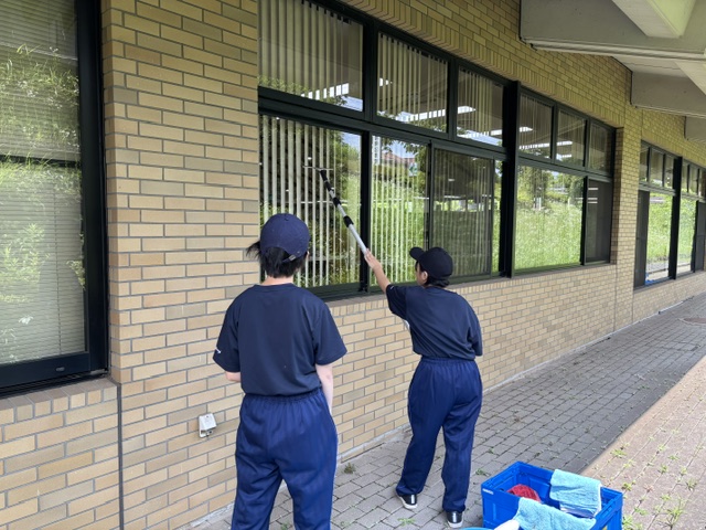 さくら分校清掃1日目写真3